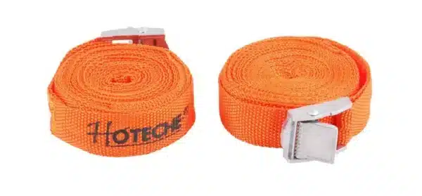 Popruh upínací s račňou 25 mm x 2,5 m / 2-dielna sada HOTECHE HT670208 - Image 2